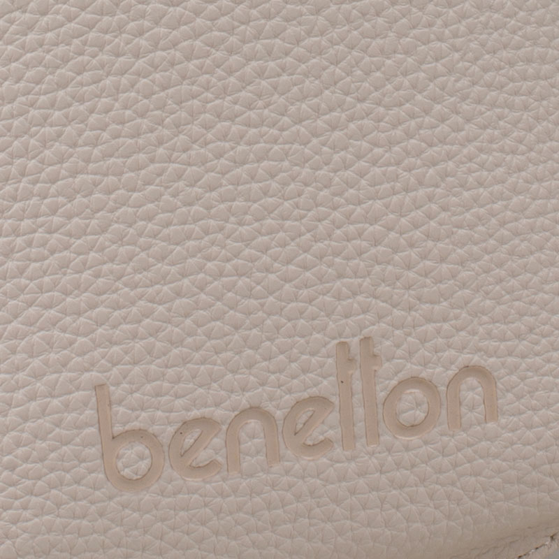 Benetton Krem Floter Kadın Çapraz Küçük Boy Çanta BNT 1500