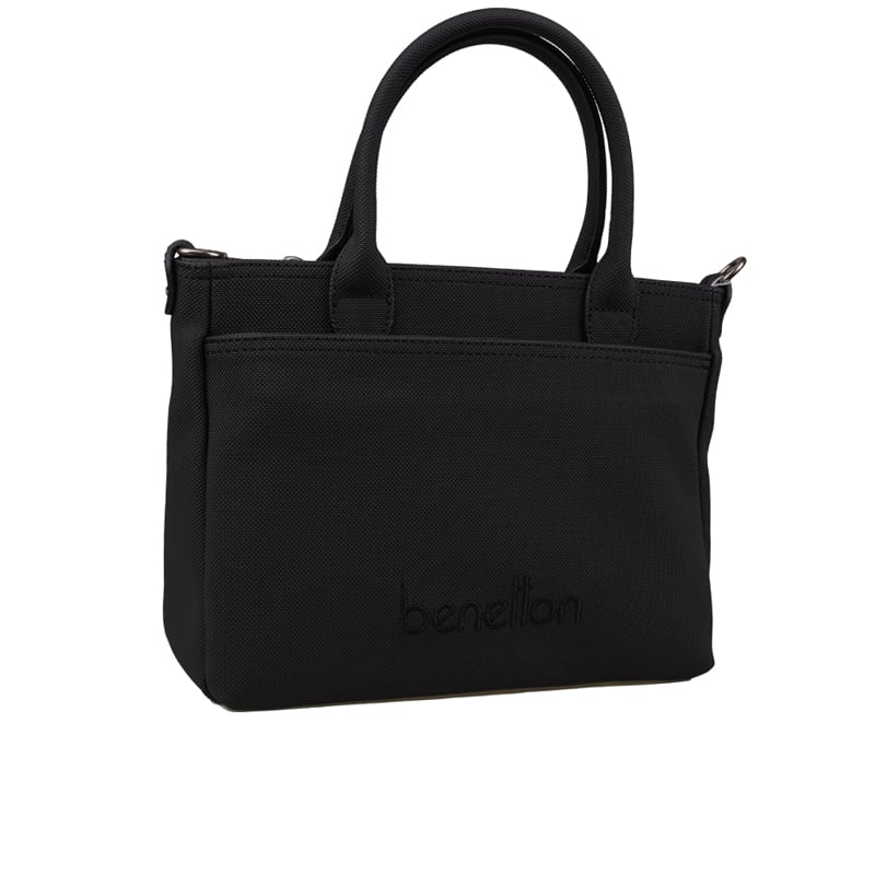 Benetton Siyah Nano Kadın Kol Çantası BNT 1614
