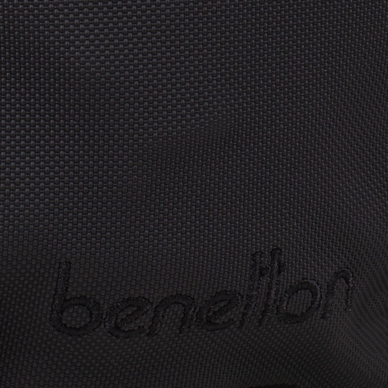Benetton Siyah Nano Kadın Spor Çapraz Askılı El Çantası BNT 1625