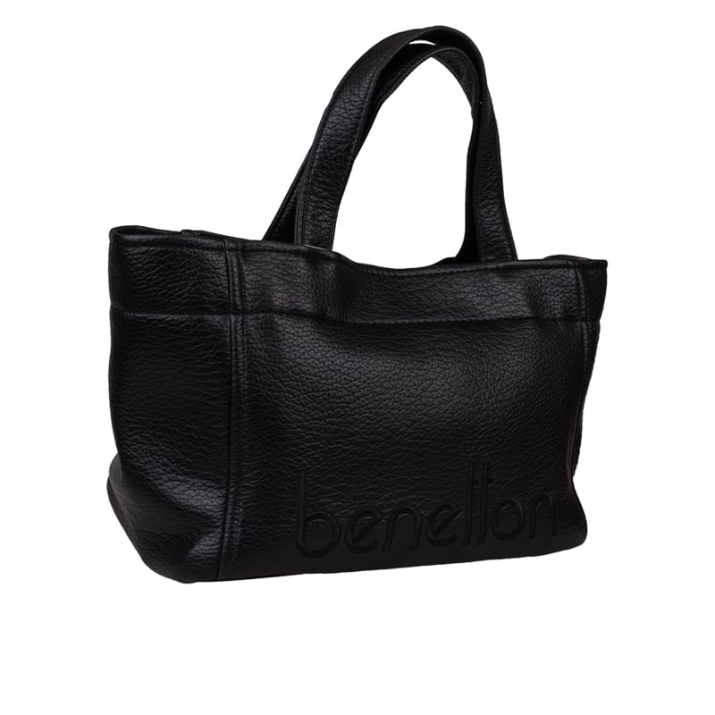 Benetton Siyah Soft Line Kadın Kol Çantası BNT 1844