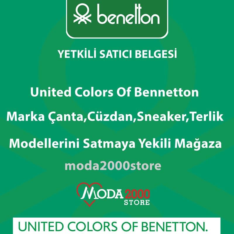 Benetton Siyah Soft Line Kadın Küçük Çapraz Çanta BNT 1238