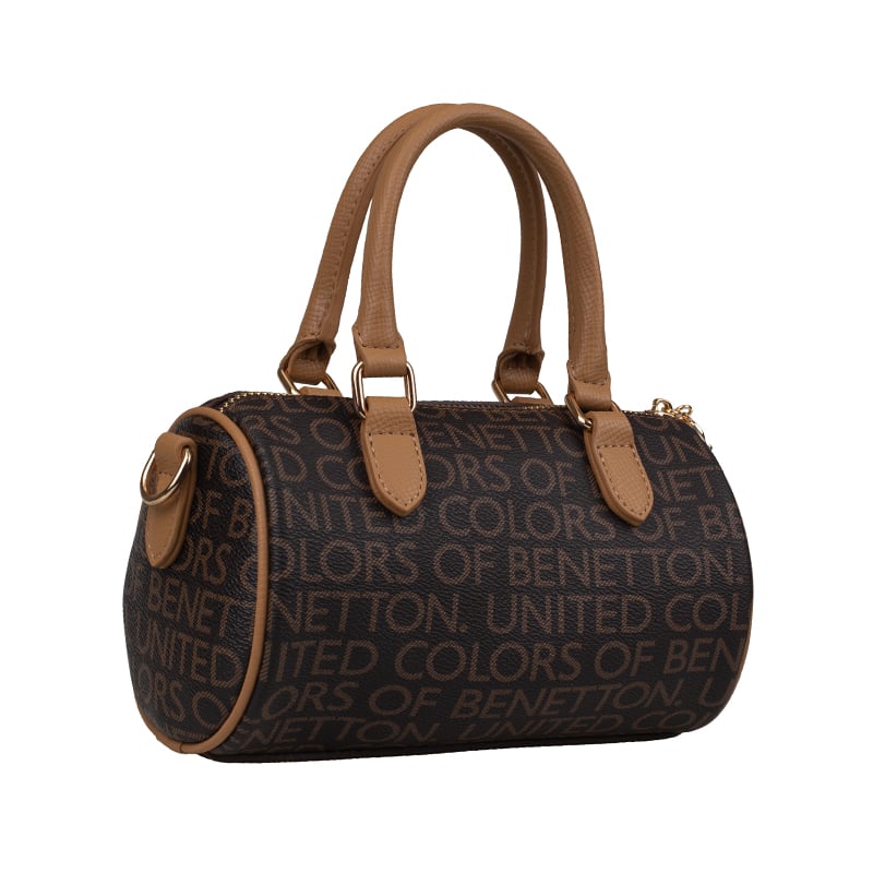 Benetton Taba Monogram Kadın Kol Çantası BNT 1805