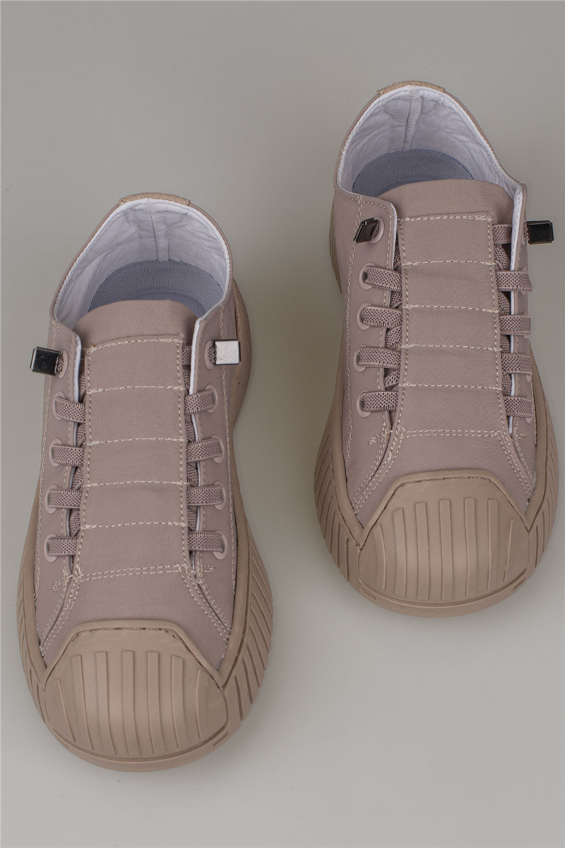 Gamelu Bej Vigor Lastikli Çocuk Günlük Sneaker