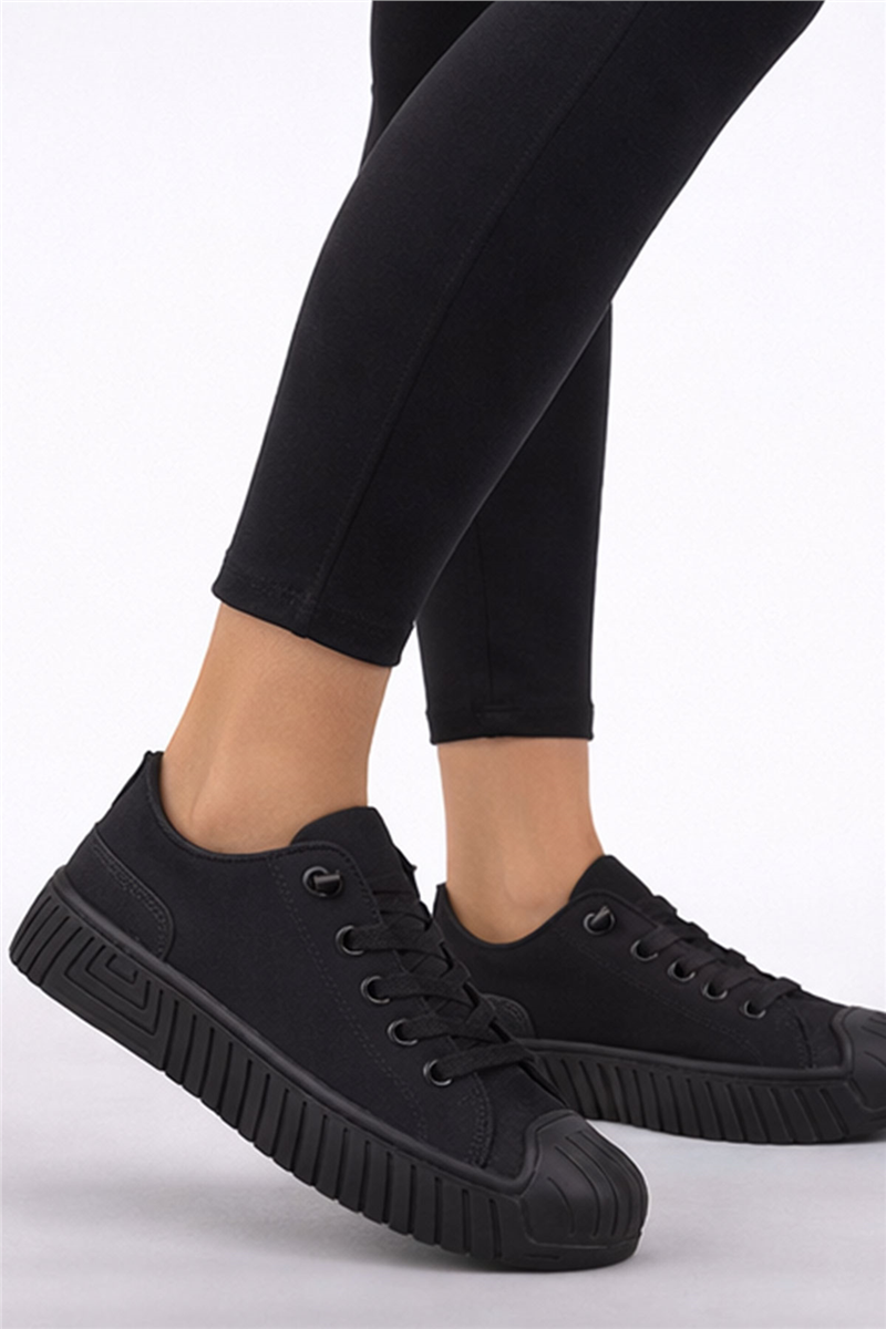 Gamelu Siyah Vigor Lastikli Çocuk Günlük Sneaker
