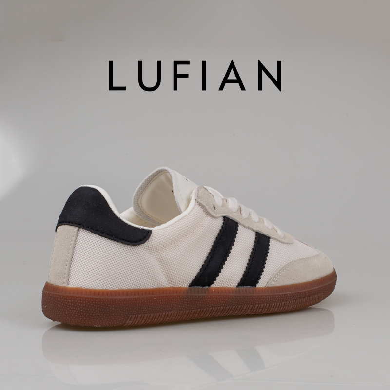 Lufian Beyaz Lenora Kadın Nubuk Deri Sneaker