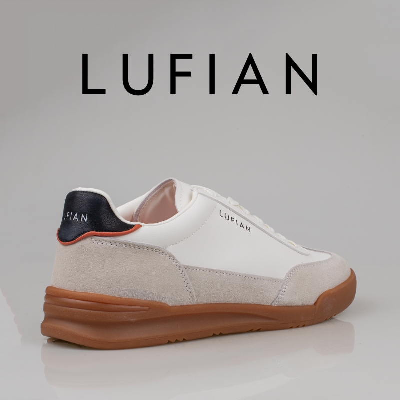 Lufian Beyaz Milo Erkek Deri Sneaker