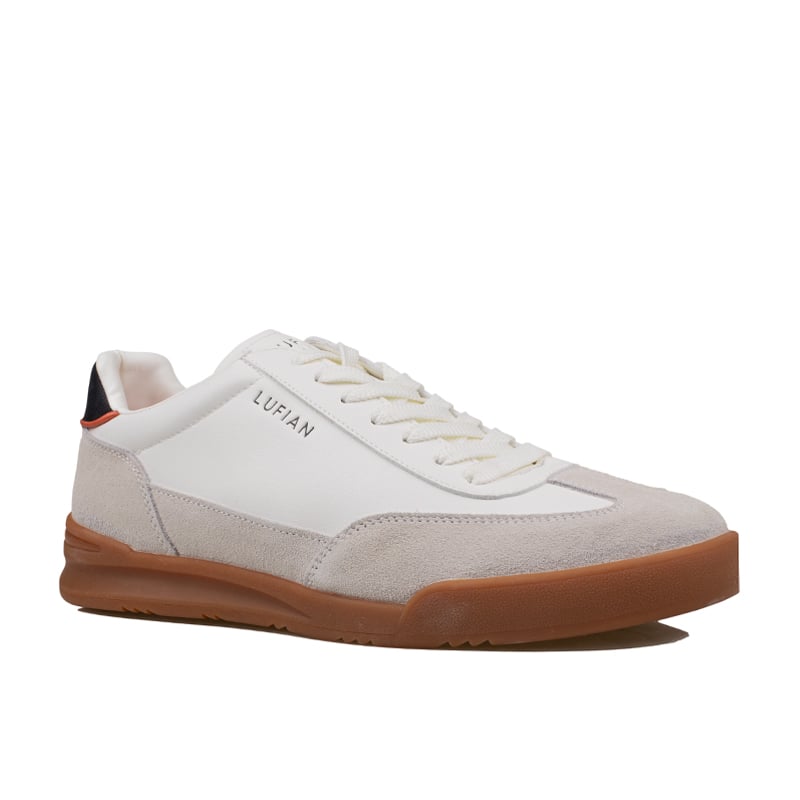 Lufian Beyaz Milo Erkek Deri Sneaker