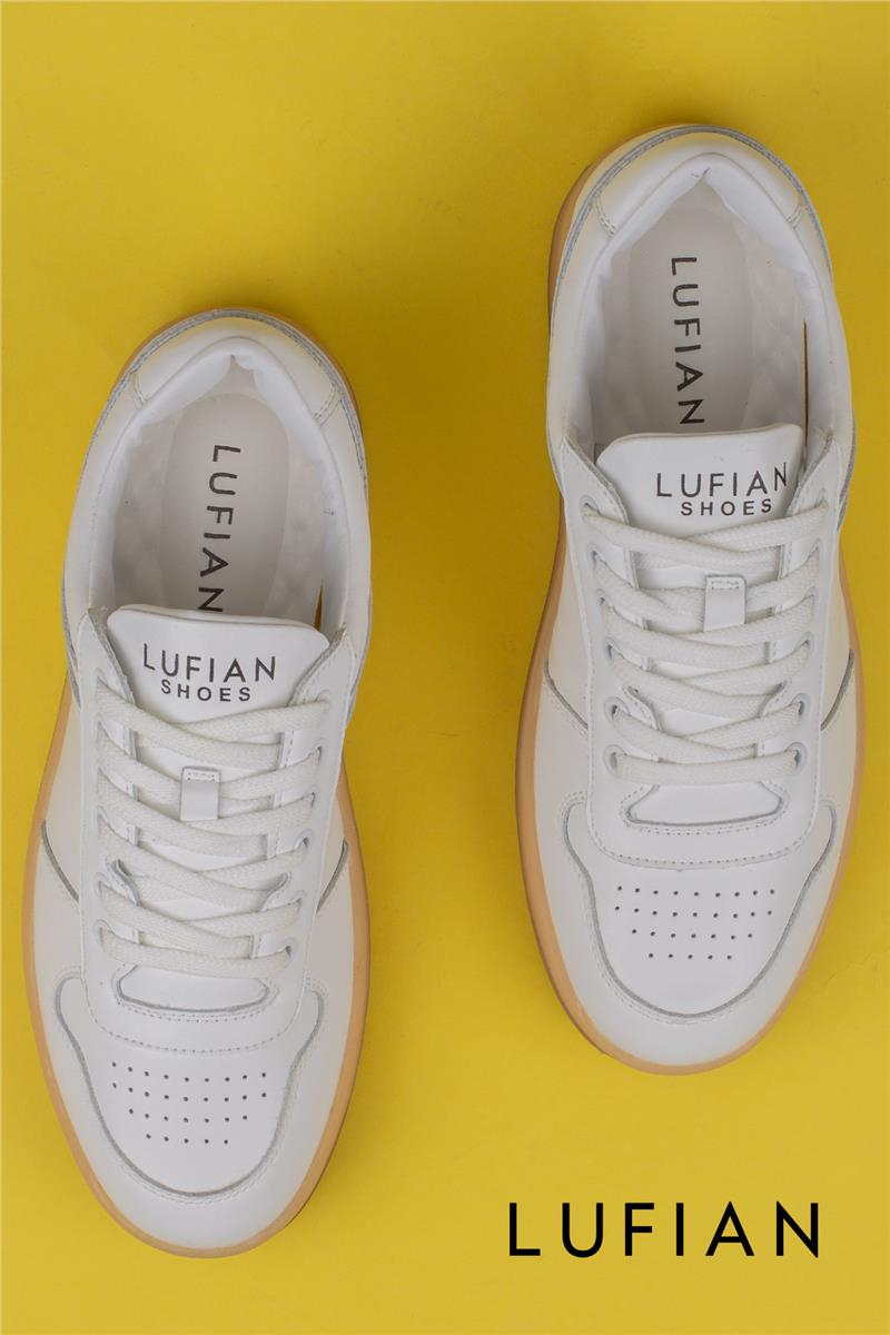 Lufian Beyaz Omar Erkek Sneaker Ayakkabı