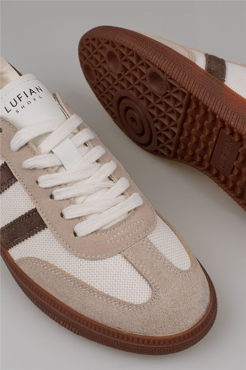 Lufian Kahverengi Lenora Kadın Nubuk Deri Sneaker
