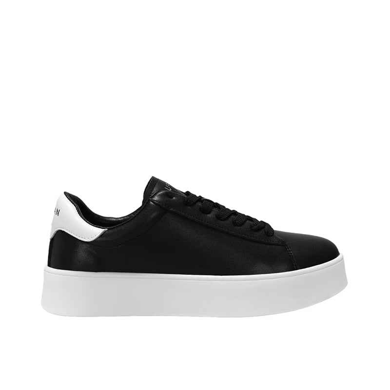 Lufian Siyah-Beyaz Adel Kadın Deri Sneaker