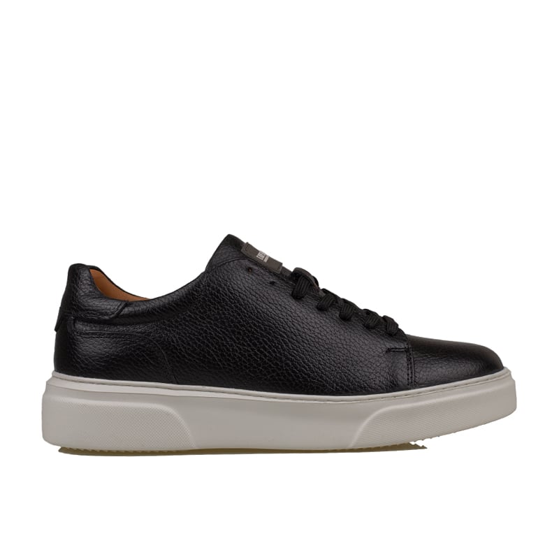 Lufian Siyah Tommy Erkek Deri Sneaker