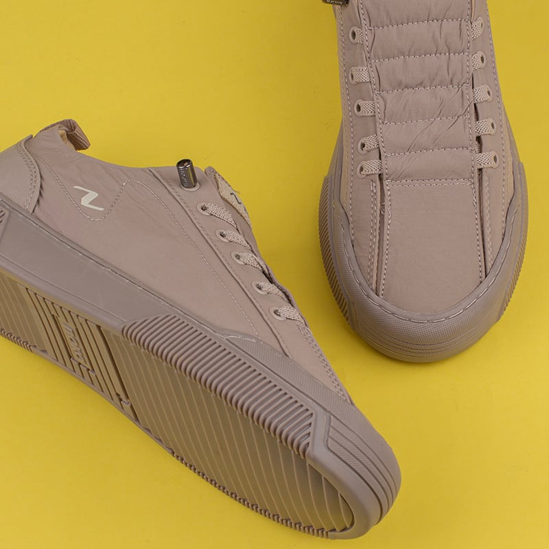 M2S Bej Champ Erkek Lastik Sneaker