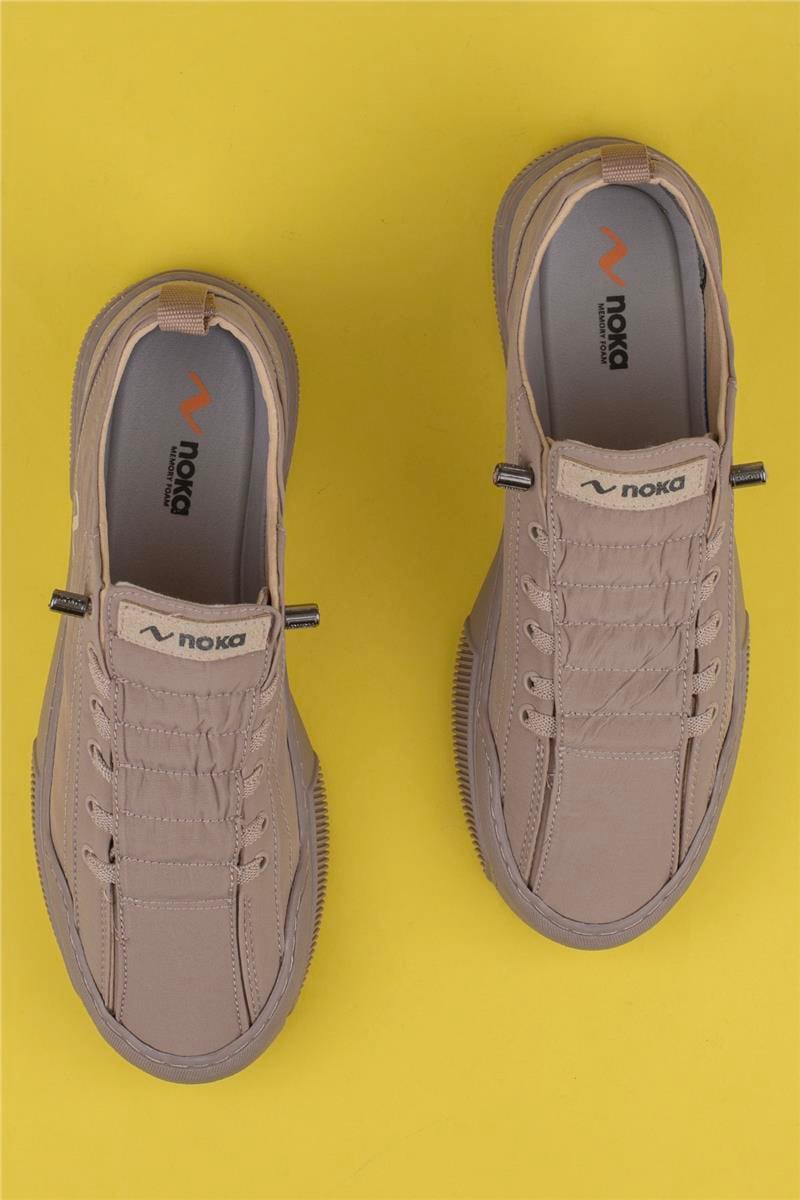 M2S Bej Champ Unisex Lastikli Sneaker