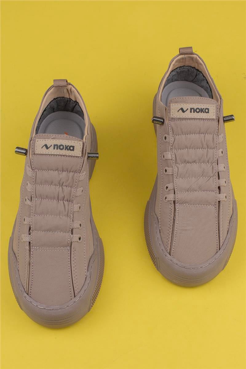 M2S Bej Champ Unisex Lastikli Sneaker