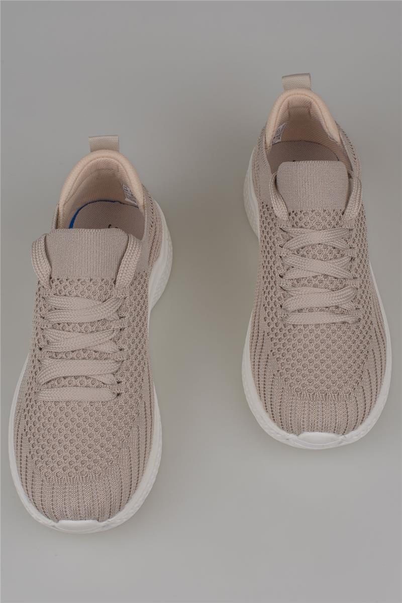 M2S Bej Sally Ultra Hafif Kadın Günlük Sneaker