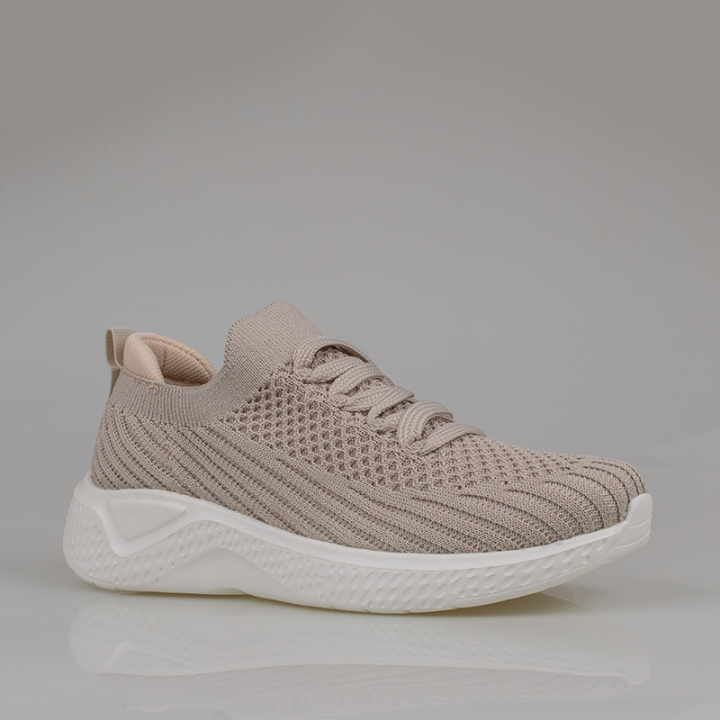 M2S Bej Sally Ultra Hafif Kadın Günlük Sneaker