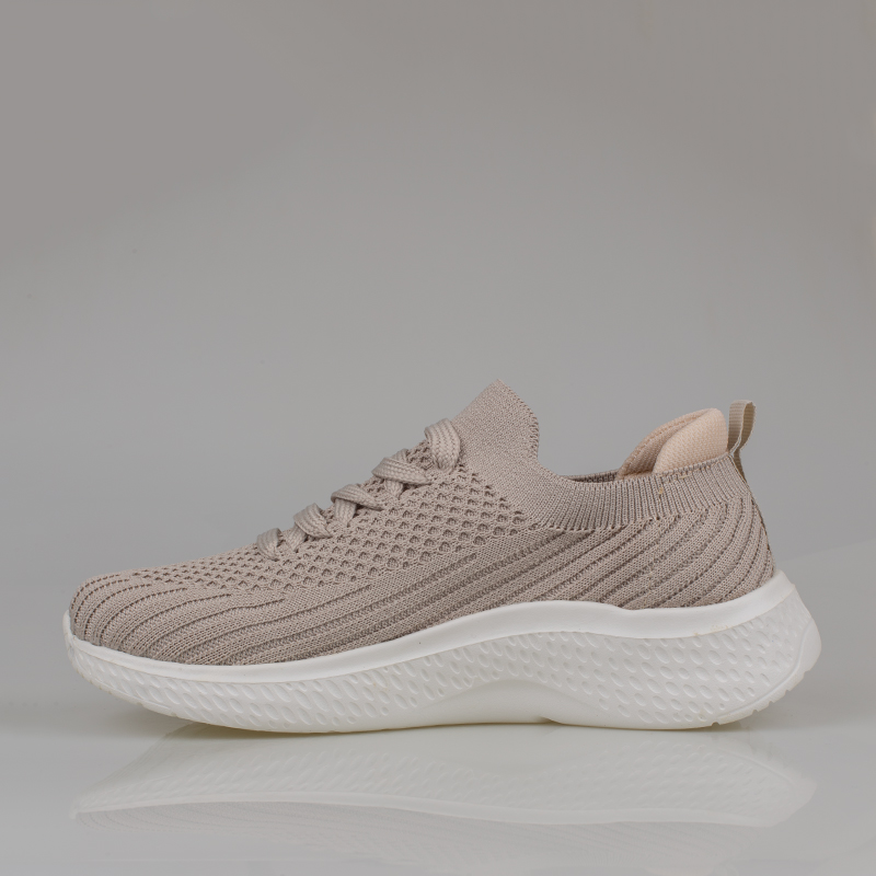M2S Bej Sally Ultra Hafif Kadın Günlük Sneaker