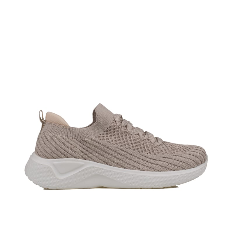 M2S Bej Sally Ultra Hafif Kadın Günlük Sneaker