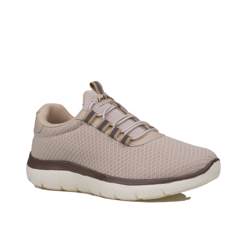 M2S Bej Unisex Hafif Rahat File Spor Ayakkabı