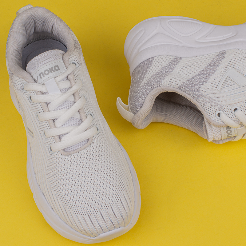 M2S Beyaz Adel Kadın Ultra Esnek Hafif Sneaker
