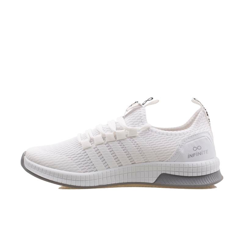 M2SM2S Beyaz Esnek Rahat Kullanımlık İnfi Unisex Spor Ayakkabı