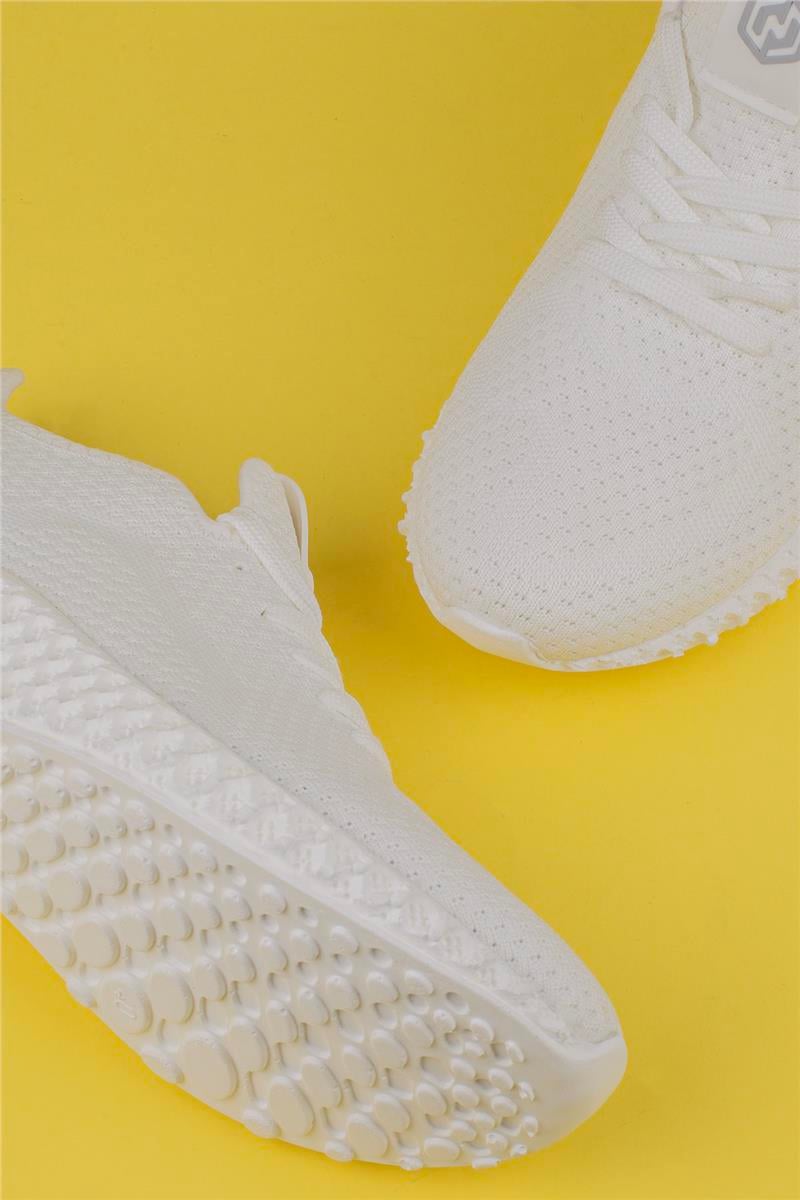 M2S Beyaz Nest Unisex Yazlık Ultra Hafif  Esnek Sneaker