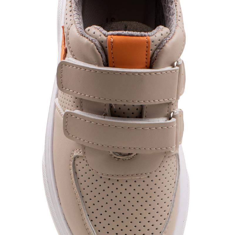 M2SM2S Krem Kalın Taban Cırtlı Çocuk Sneaker