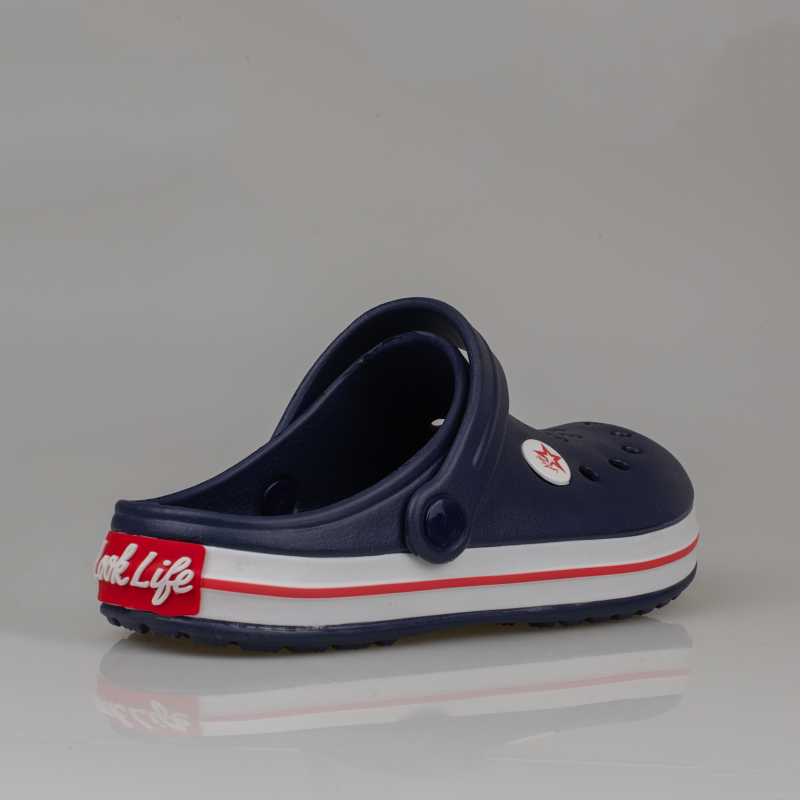 M2S Lacivert Unisex Delikli Rahat Günlük Terlik