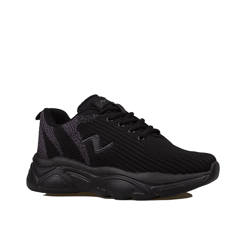 M2S Siyah Adel Kadın Ultra Esnek Hafif Sneaker