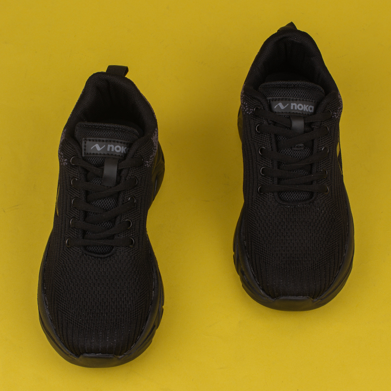 M2S Siyah Adel Kadın Ultra Esnek Hafif Sneaker
