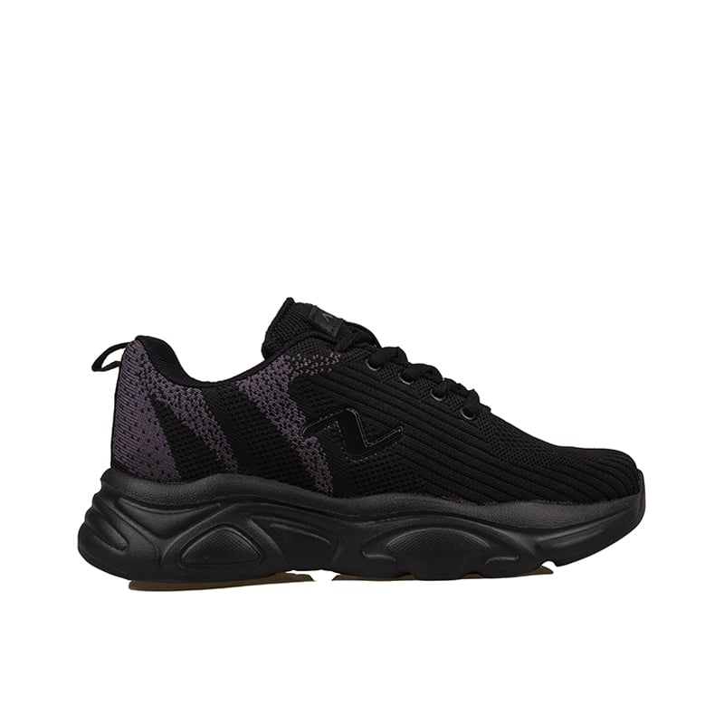 M2S Siyah Adel Kadın Ultra Esnek Hafif Sneaker