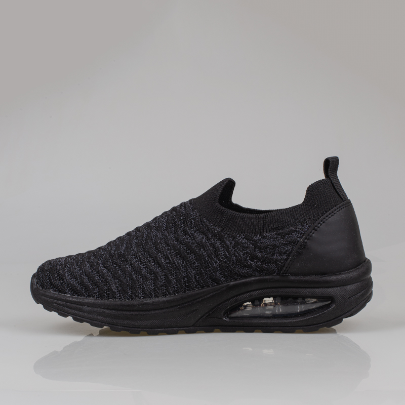 M2S Siyah Nalia Kadın Air Taban Yazlık Sneaker