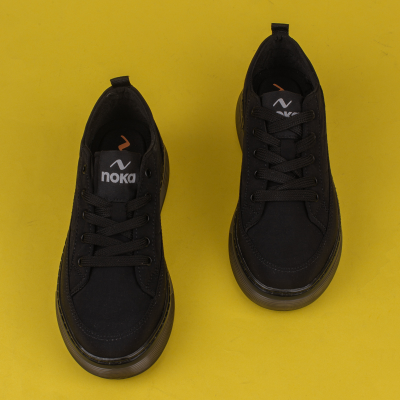 M2S Siyah Soho Unisex Kot Sneaker