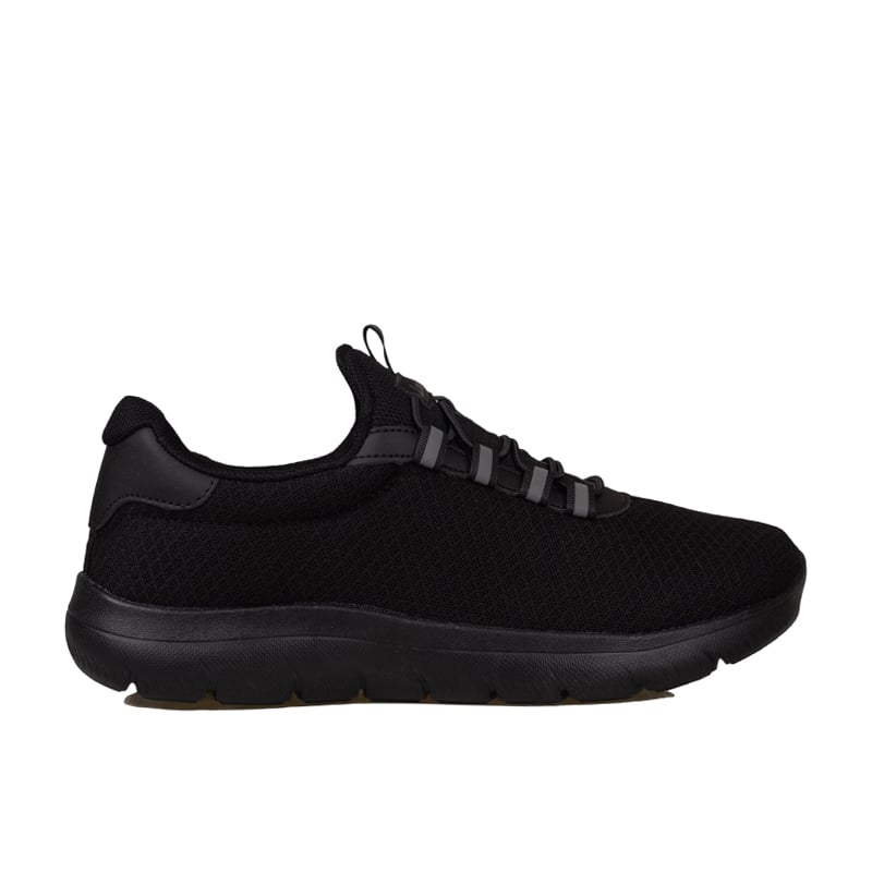 M2S Siyah Unisex Hafif Rahat File Spor Ayakkabı