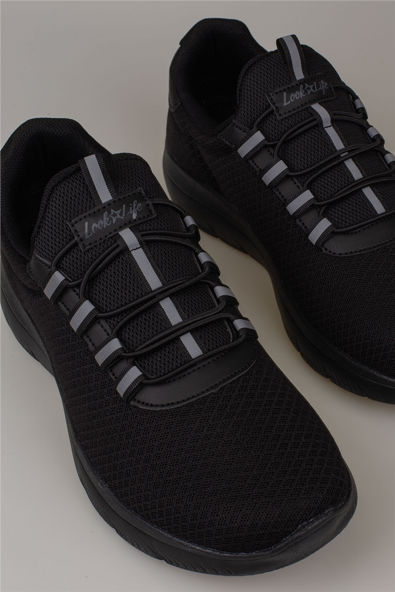 M2S Siyah Unisex Hafif Rahat File Spor Ayakkabı