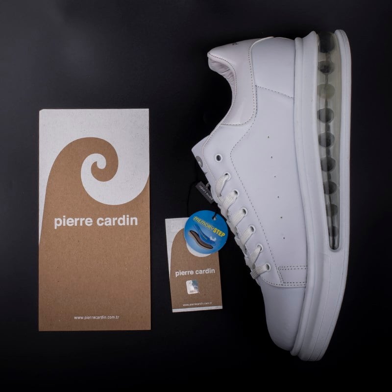 Pierre CardinPierre Cardin Beyaz Marc Air Unisex Siyah Sneaker