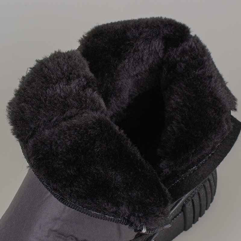 Pierre Cardin Siyah-Füme Kadın Kısa Kar Botu