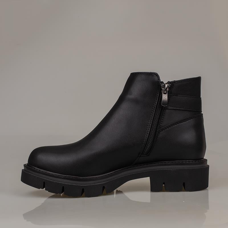 Pierre Cardin Siyah Kadın Yarım Postal Bot