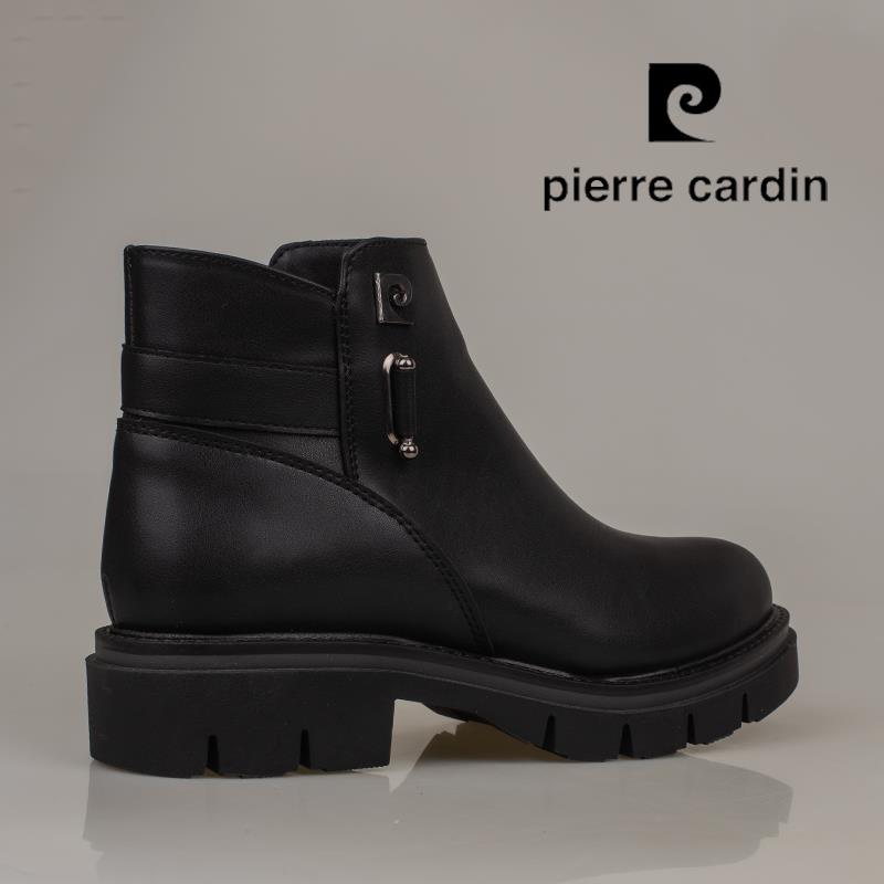 Pierre Cardin Siyah Kadın Yarım Postal Bot