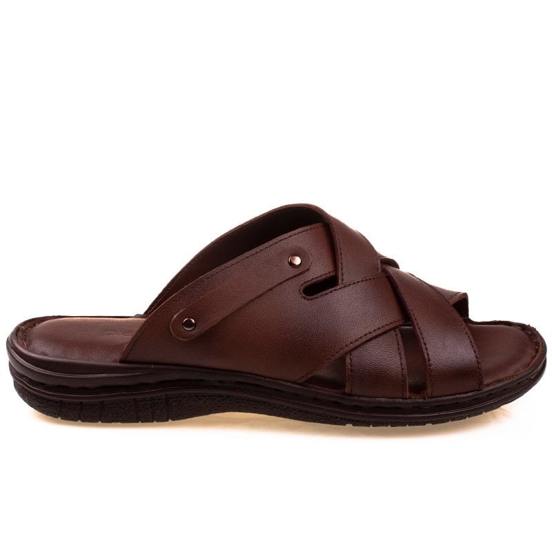 Pierre CardinPierre Cardin Taba Erkek Hakiki Deri Terlik