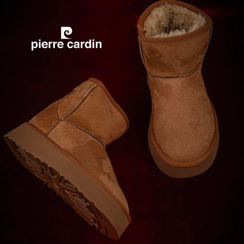 Pierre Cardin Taba Orta Boy Kadın Süet Bot PC-52710