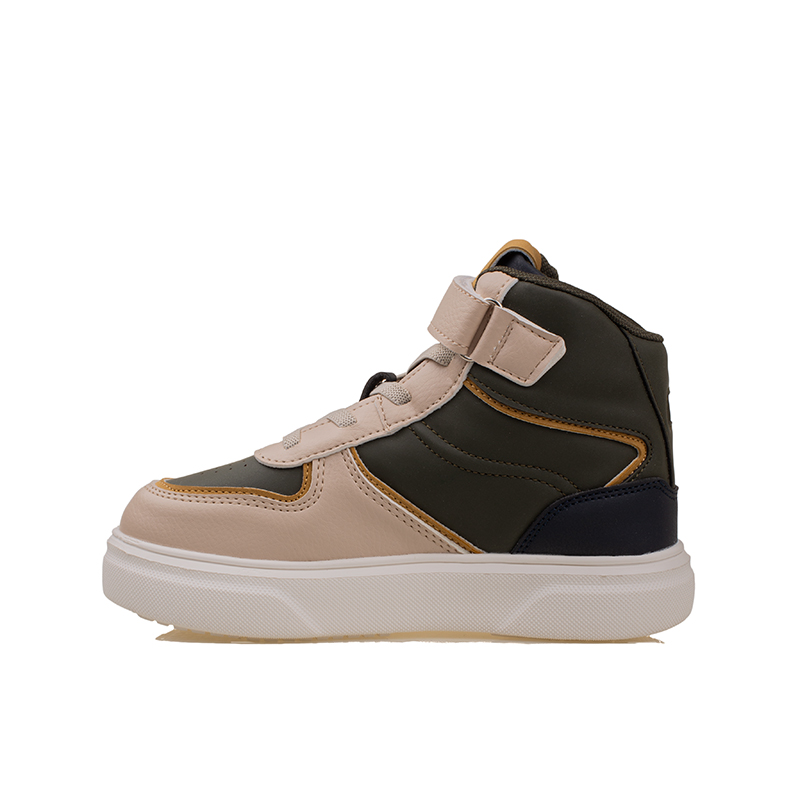 PinokyoPinokyo Haki Memory Foam Hafif Çocuk Boğazlı Sneaker