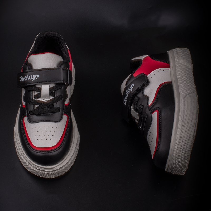 PinokyoPinokyo Kırmızı Natural Memory Foam Hafif Çocuk Mevsimlik Sneaker