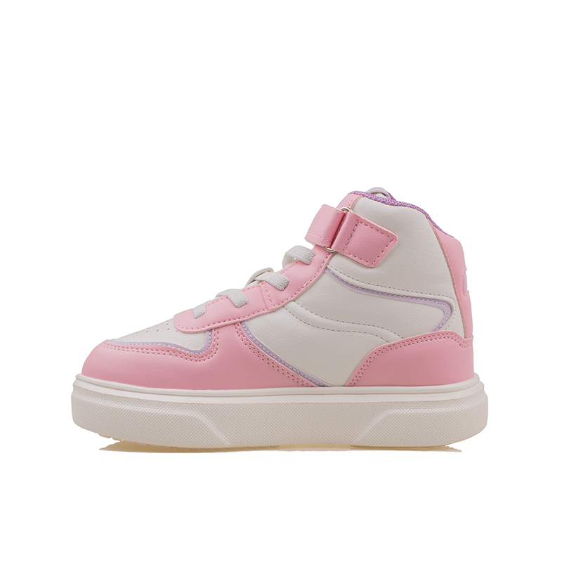 PinokyoPinokyo Pembe Memory Foam Hafif Çocuk Boğazlı Sneaker