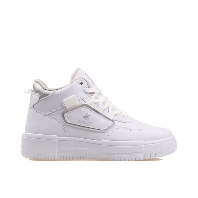 Polo ClubPolo Club Beyaz Unisex Uzun Boğaz Hafif Sneaker PO 30108