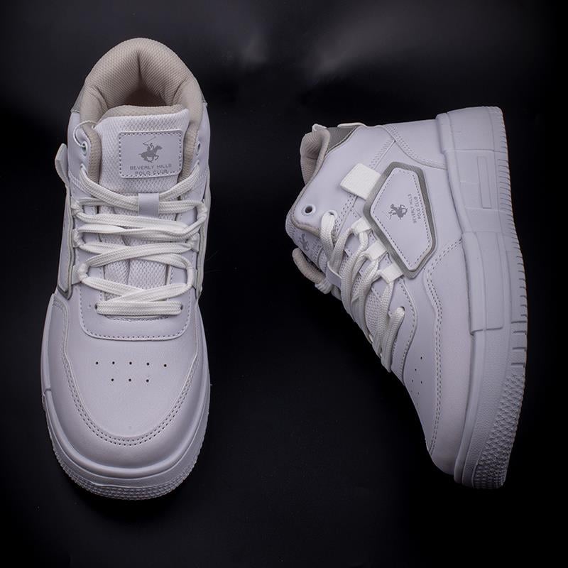 Polo ClubPolo Club Beyaz Unisex Uzun Boğaz Hafif Sneaker PO 30108