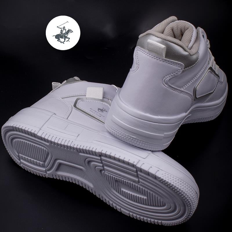 Polo ClubPolo Club Beyaz Unisex Uzun Boğaz Hafif Sneaker PO 30108