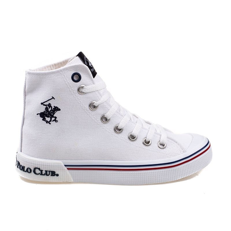 Polo ClubPolo Club Beyaz Unisex Uzun Keten Spor Ayakkabı