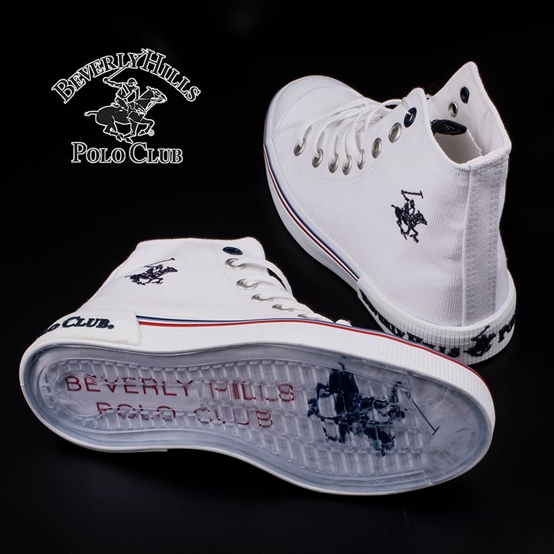 Polo ClubPolo Club Beyaz Unisex Uzun Keten Spor Ayakkabı