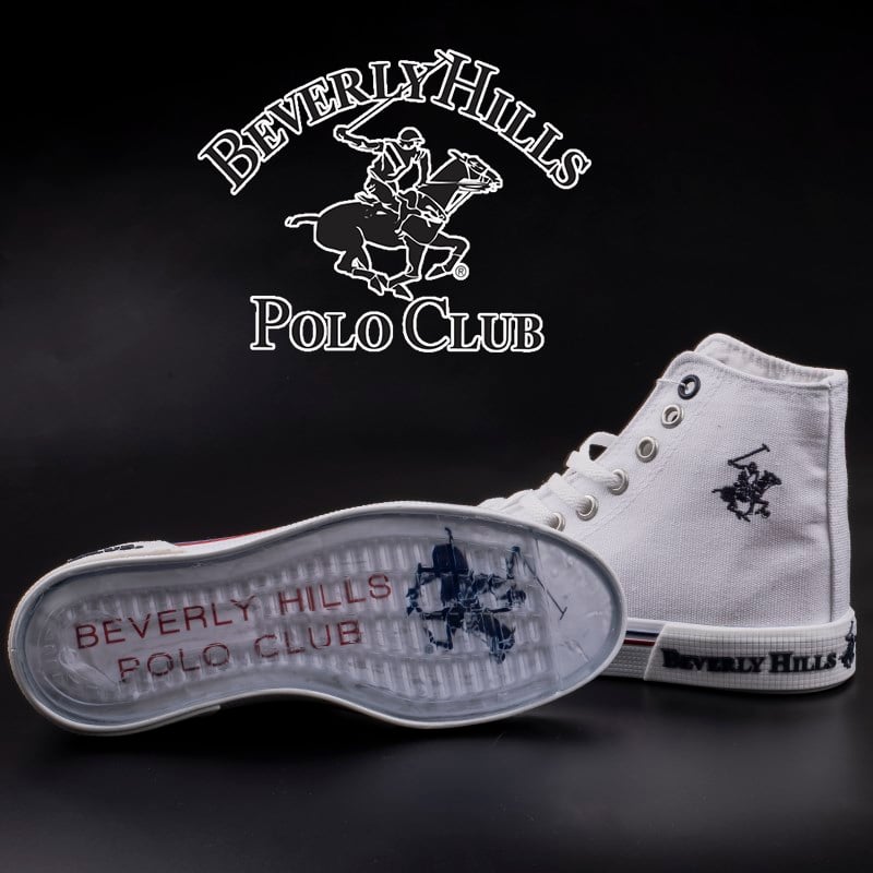Polo ClubPolo Club Beyaz Unisex Uzun Keten Spor Ayakkabı